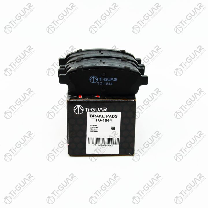 Тормозные колодки TG-1844/PN0392* Ti·GUAR Тормозные колодки TG-1844/PN0392* Ti·GUAR